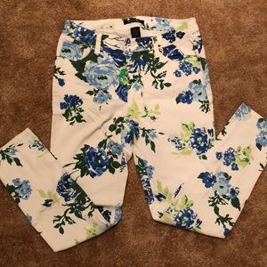 Floral jeggings